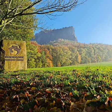 Nocleg ze śniadaniem Gaestezimmer Stadtmitte Im Eg Bad Schandau